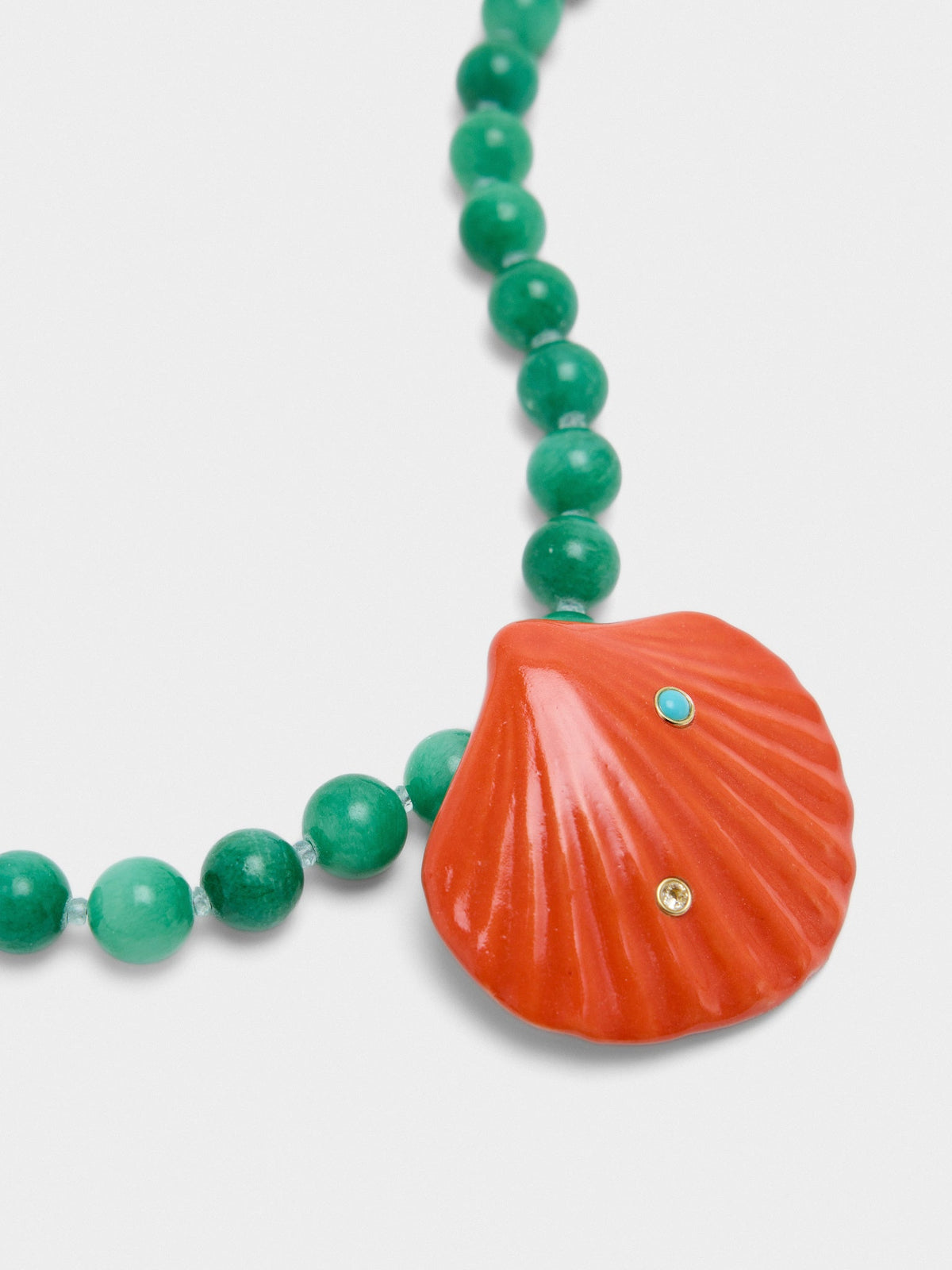 Lizzie Fortunato Corfu Shell Necklace