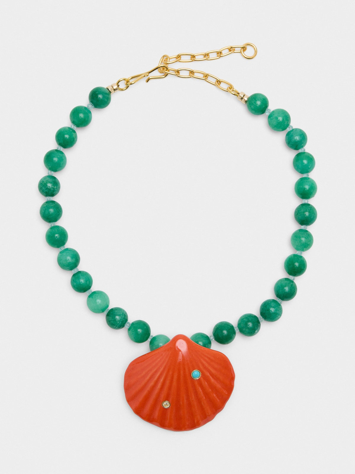 Lizzie Fortunato Corfu Shell Necklace