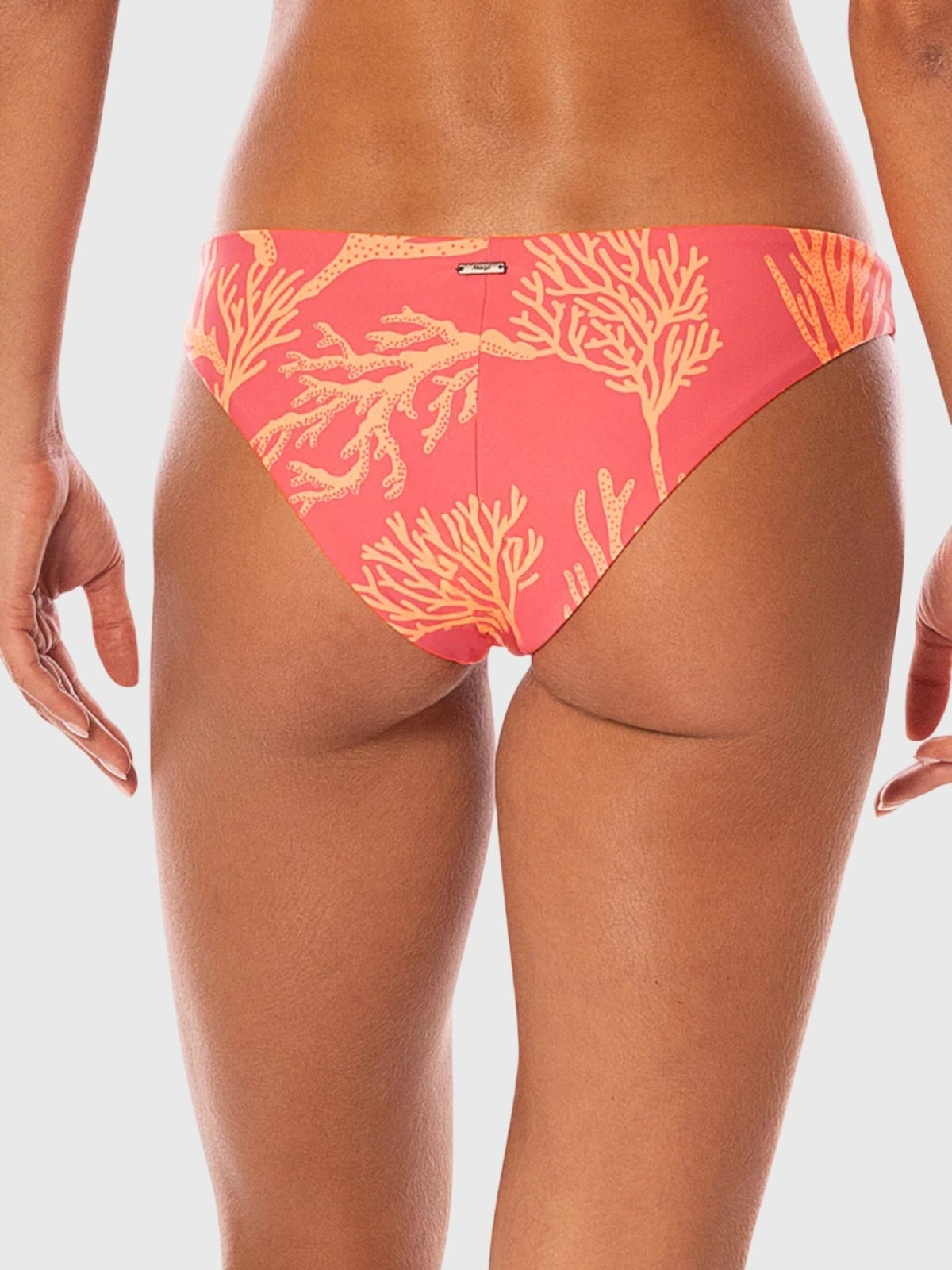Maaji Women's Coral Reef Iconic Low Rise Thin Side Bikini Bottom