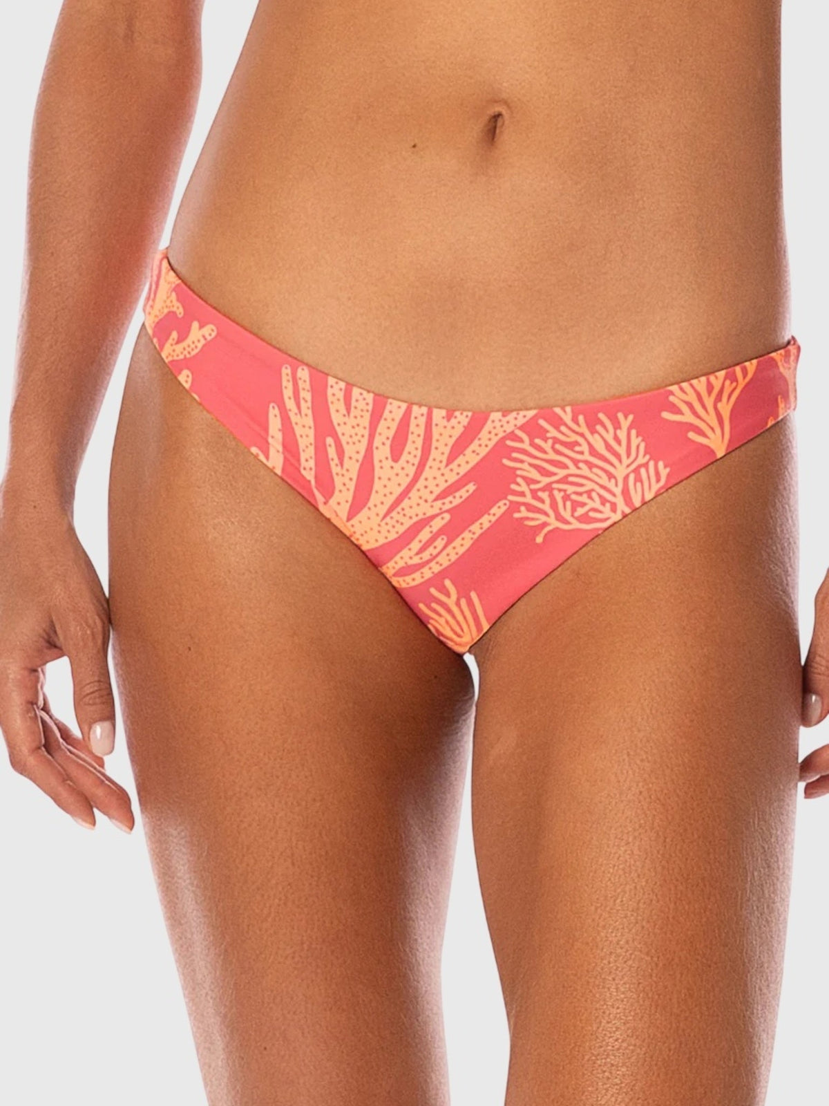 Maaji Women's Coral Reef Iconic Low Rise Thin Side Bikini Bottom