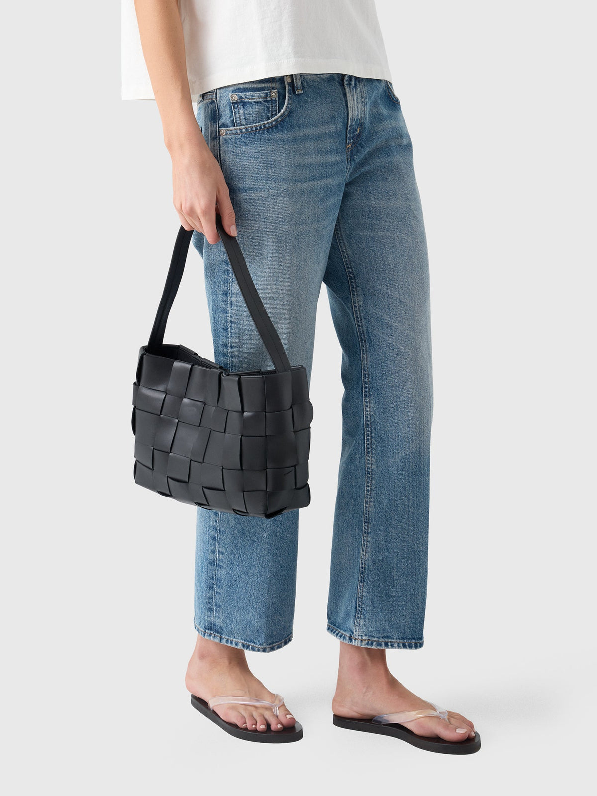 St. Agni Woven Mini Tote