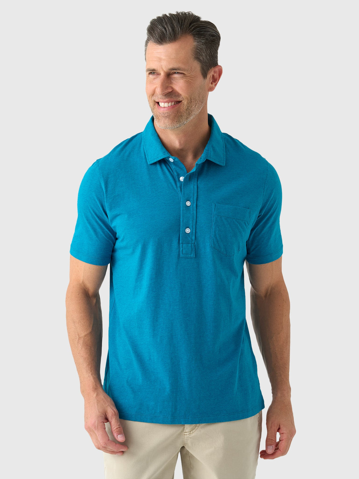 East Cape Men's Short Sleeve Pocket Polo