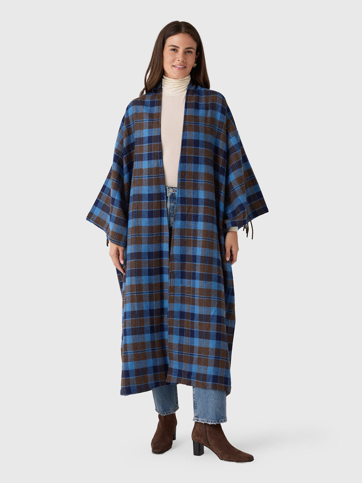 La Vie Women's Maxi Wrap Coat