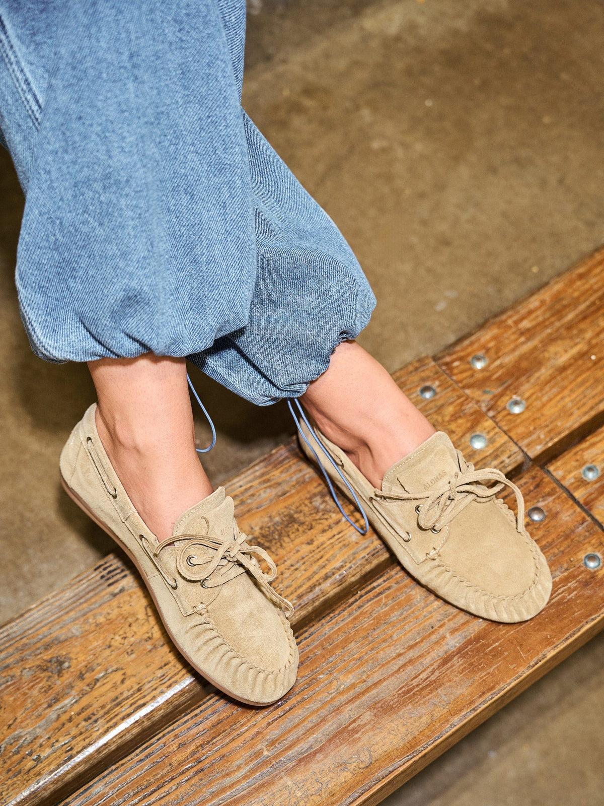 Alohas Women's Rowan Suede Leather Loafer