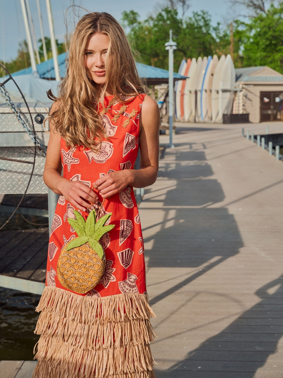 Simon Miller Pineapple Wristlet