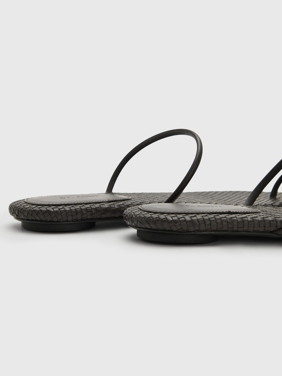 St. Agni Women's Woven Minimal Slide Sandal