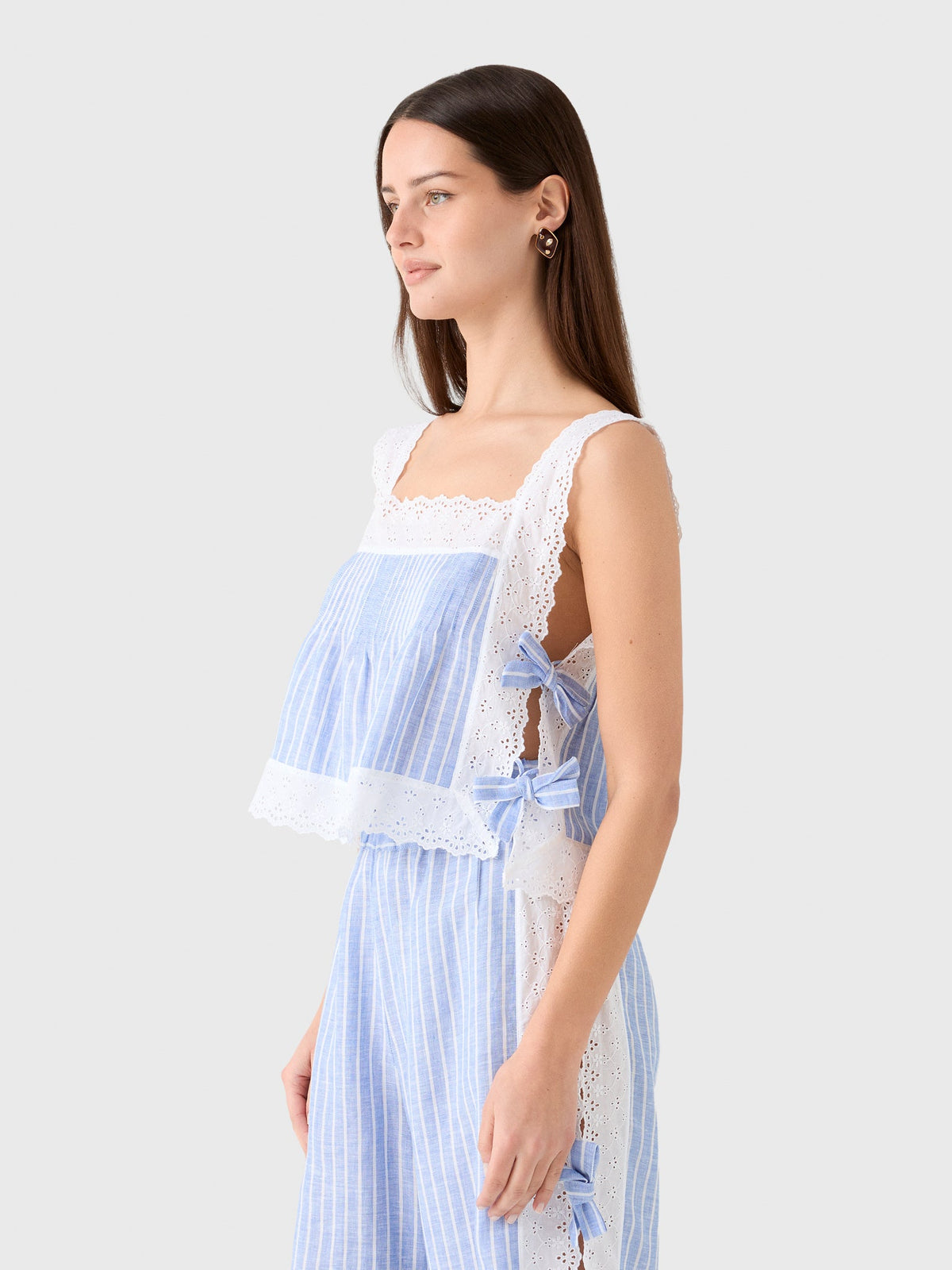 Loretta Caponi Women's Fiocchini Crop Top