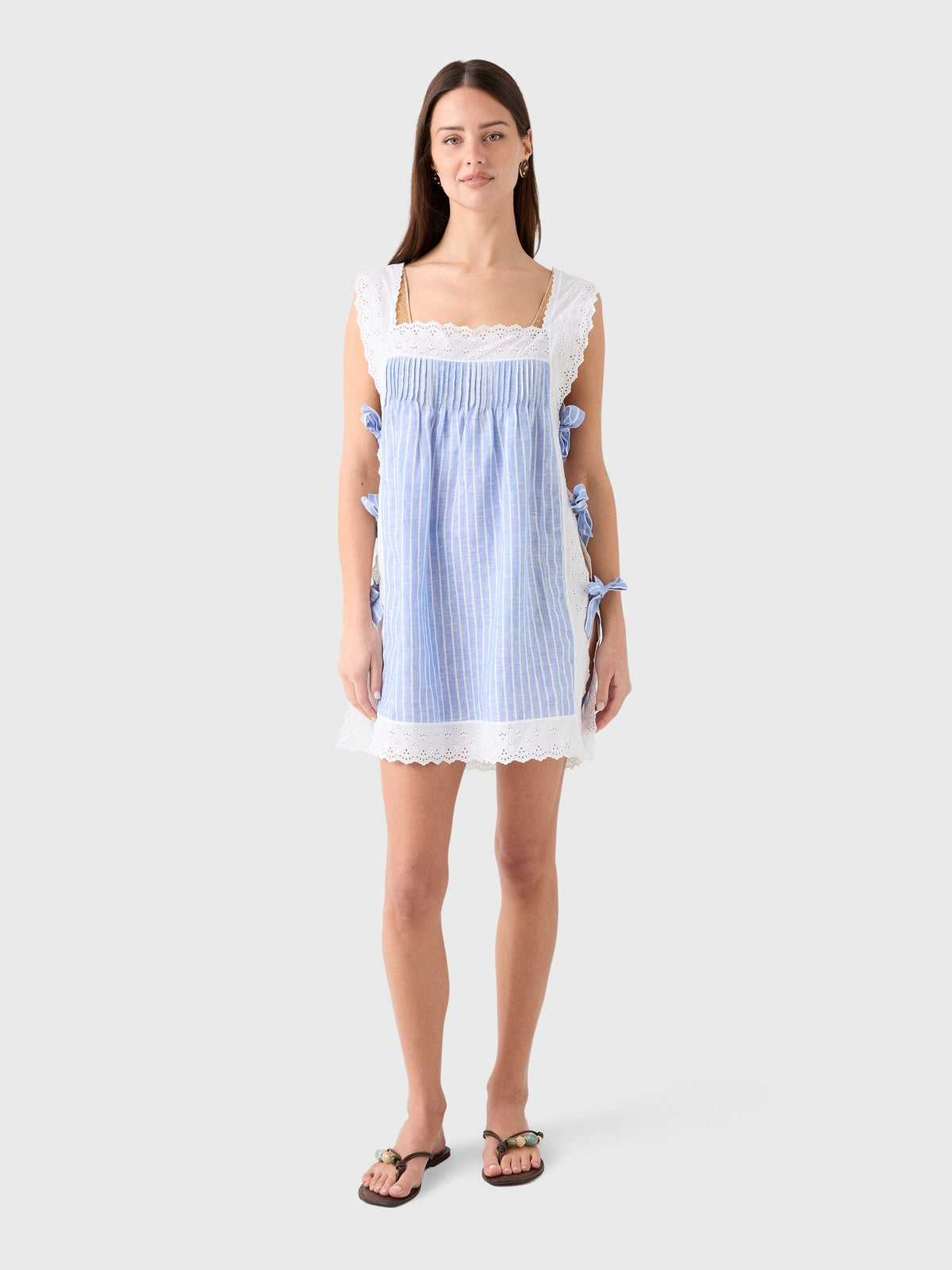 Loretta Caponi Women's Fiocchini Short Dress