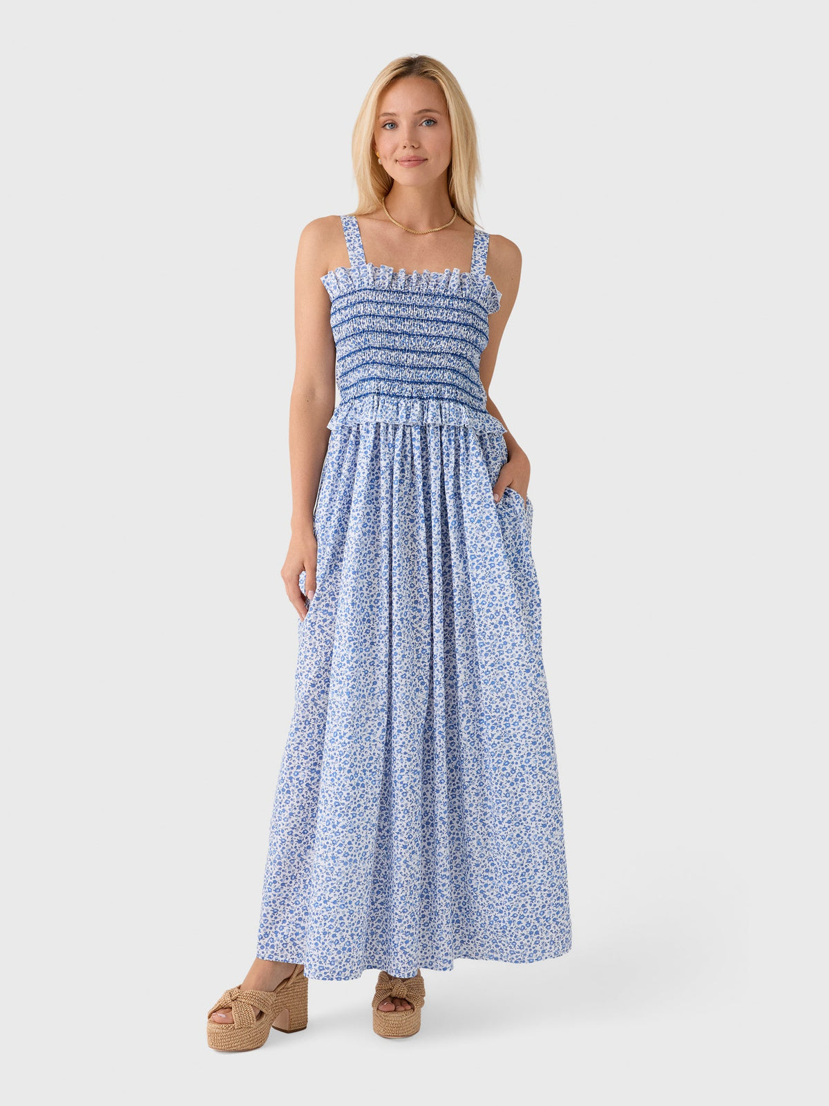 Loretta Caponi Women's Ombretta Dress
