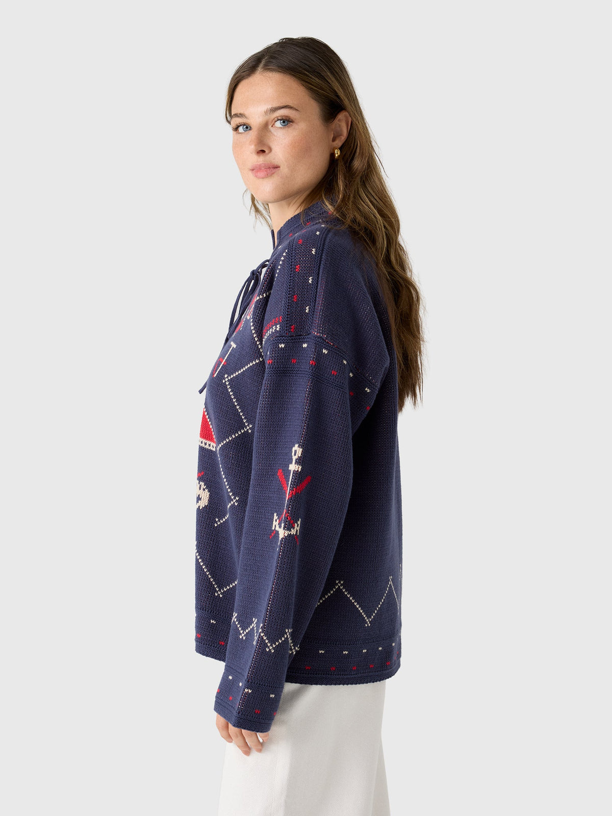 The Great Women's The Fisherman Laceup Pullover