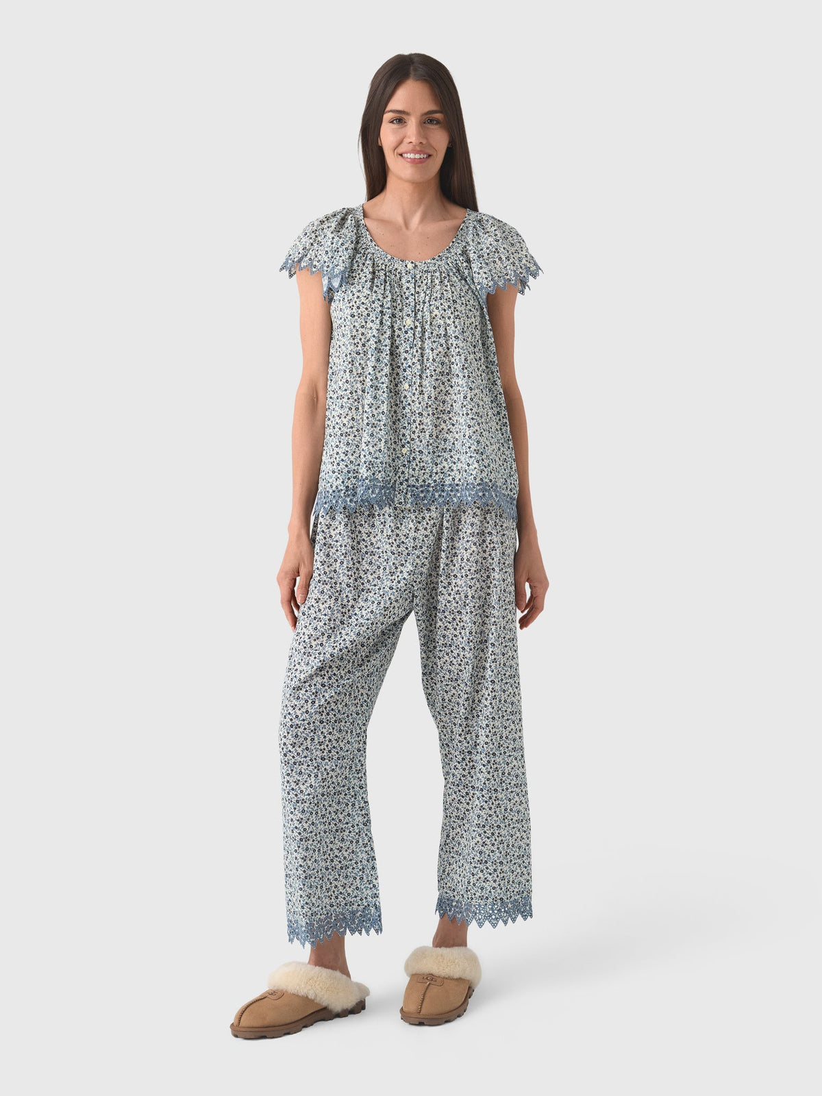 The Great Women's The Eyelet Easy Sleep Pant