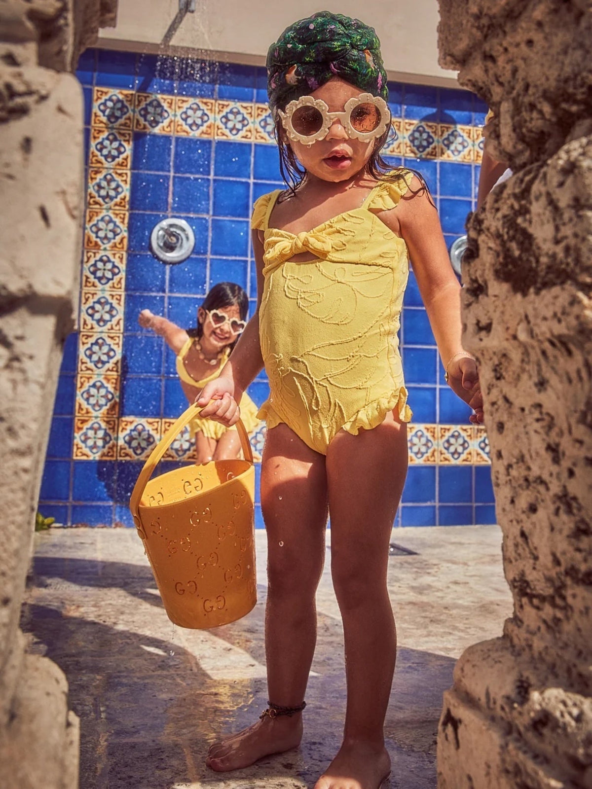 Devon Windsor Girls' Polly One-Piece Swimsuit