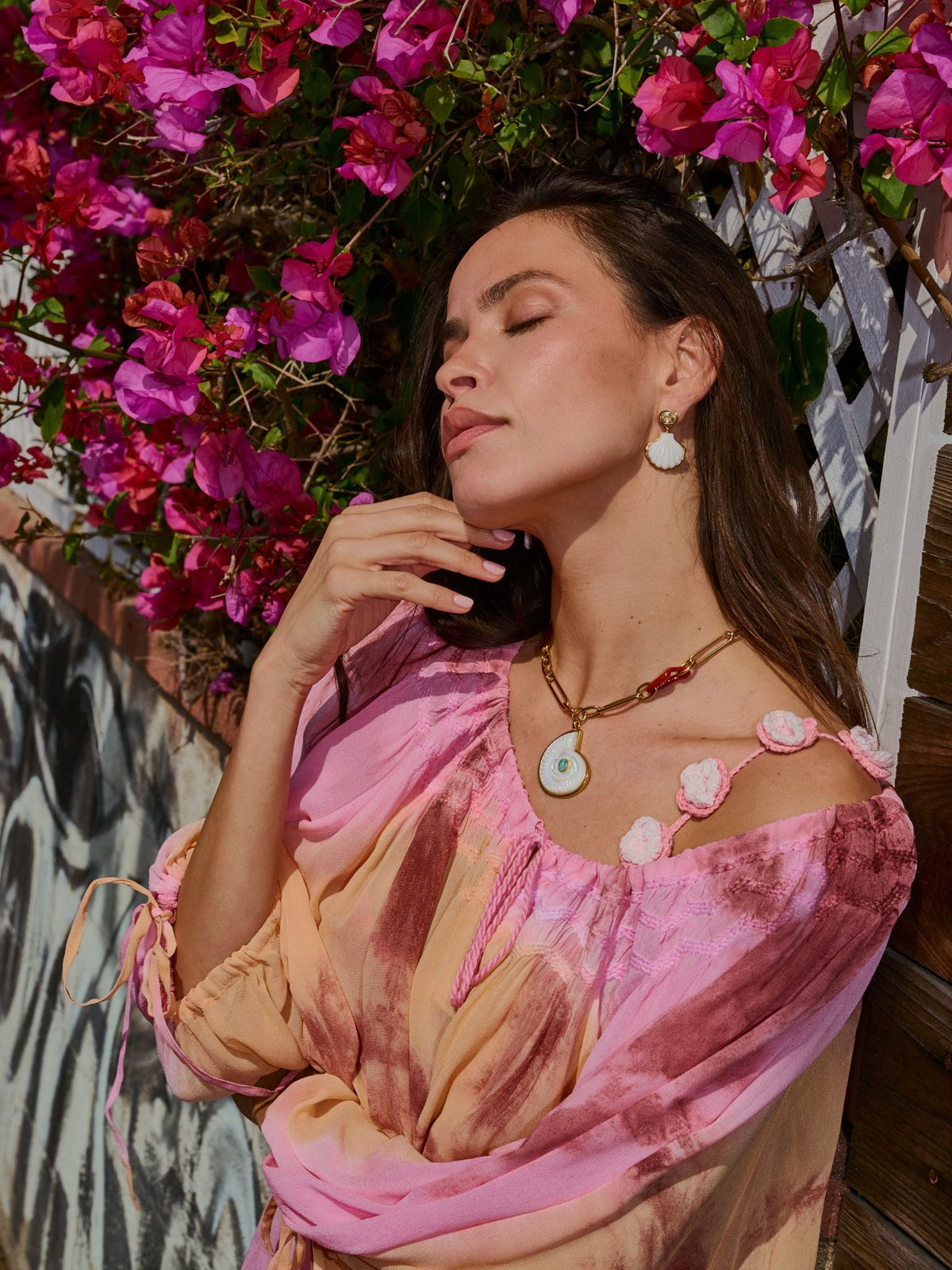 Lizzie Fortunato Sirena Shell Necklace