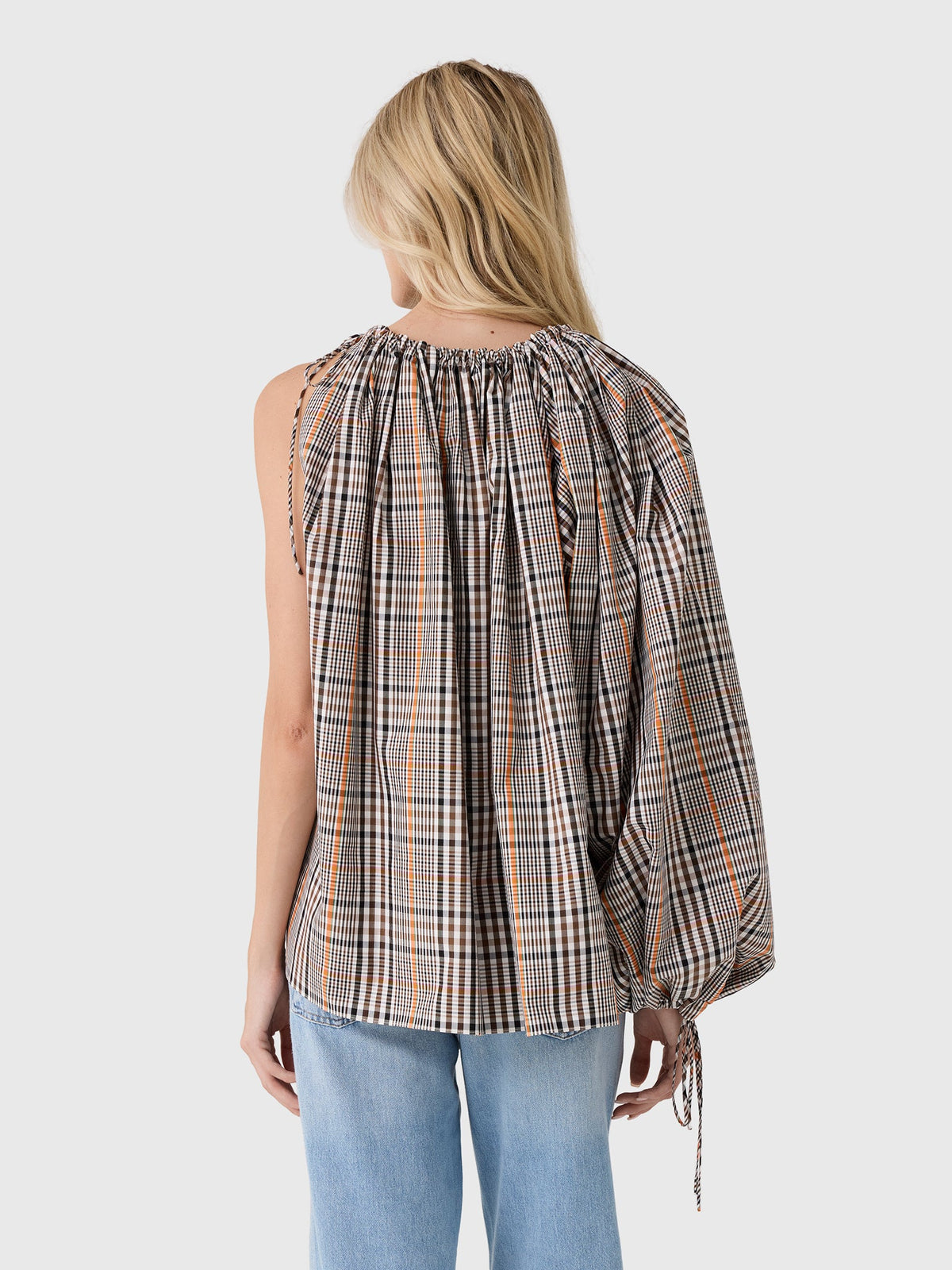 Awake Mode Women's One-Sleeve Voluminous Top