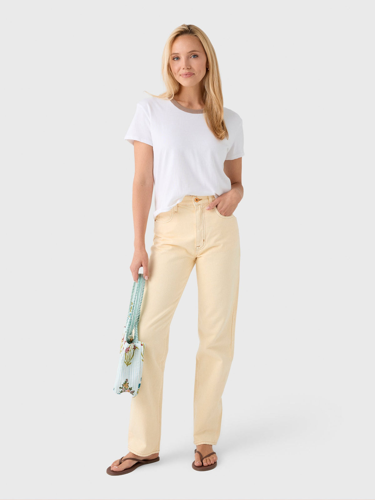 Perfect White Tee Women's Billie Ringer Tee
