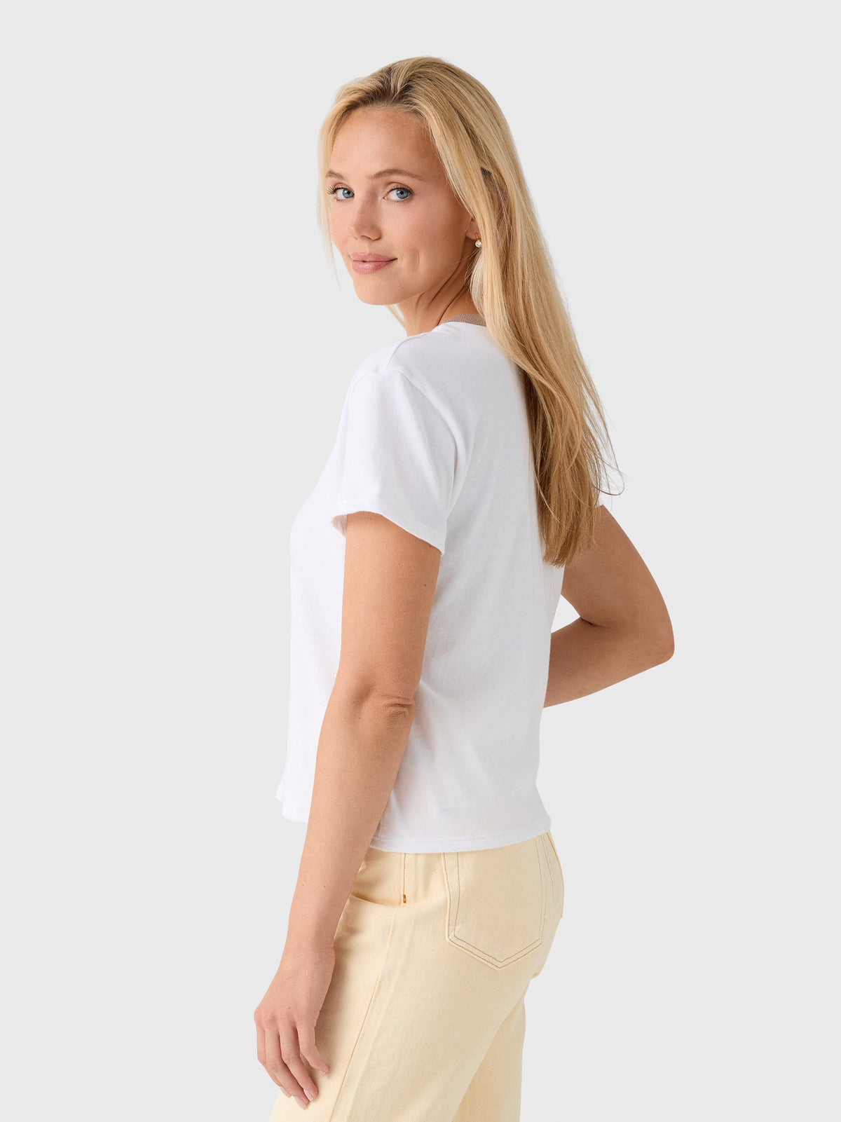 Perfect White Tee Women's Billie Ringer Tee