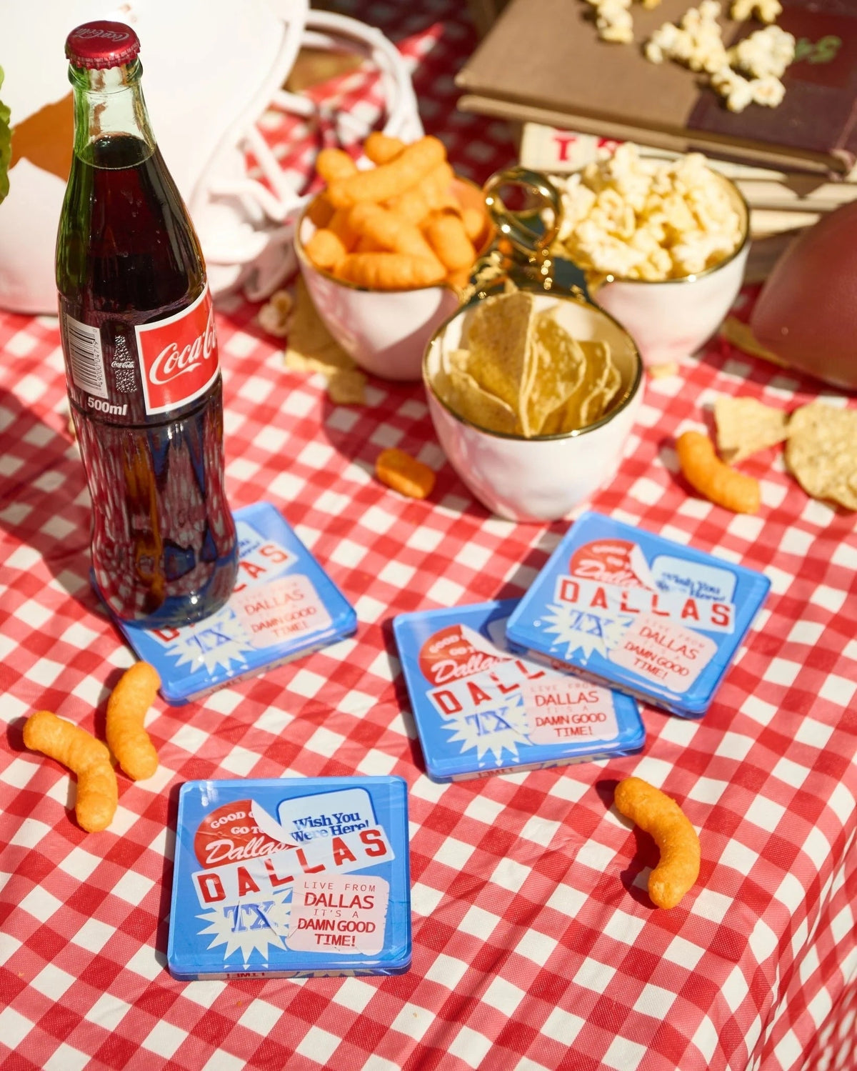 Tart By Taylor Tailgate Collection Coaster