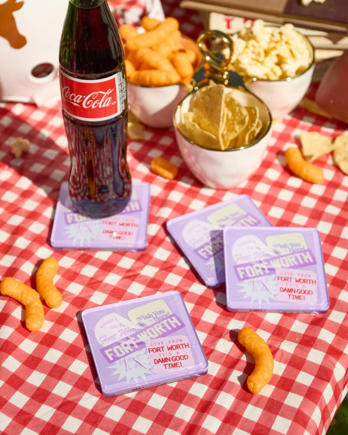 Tart By Taylor Tailgate Collection Coaster