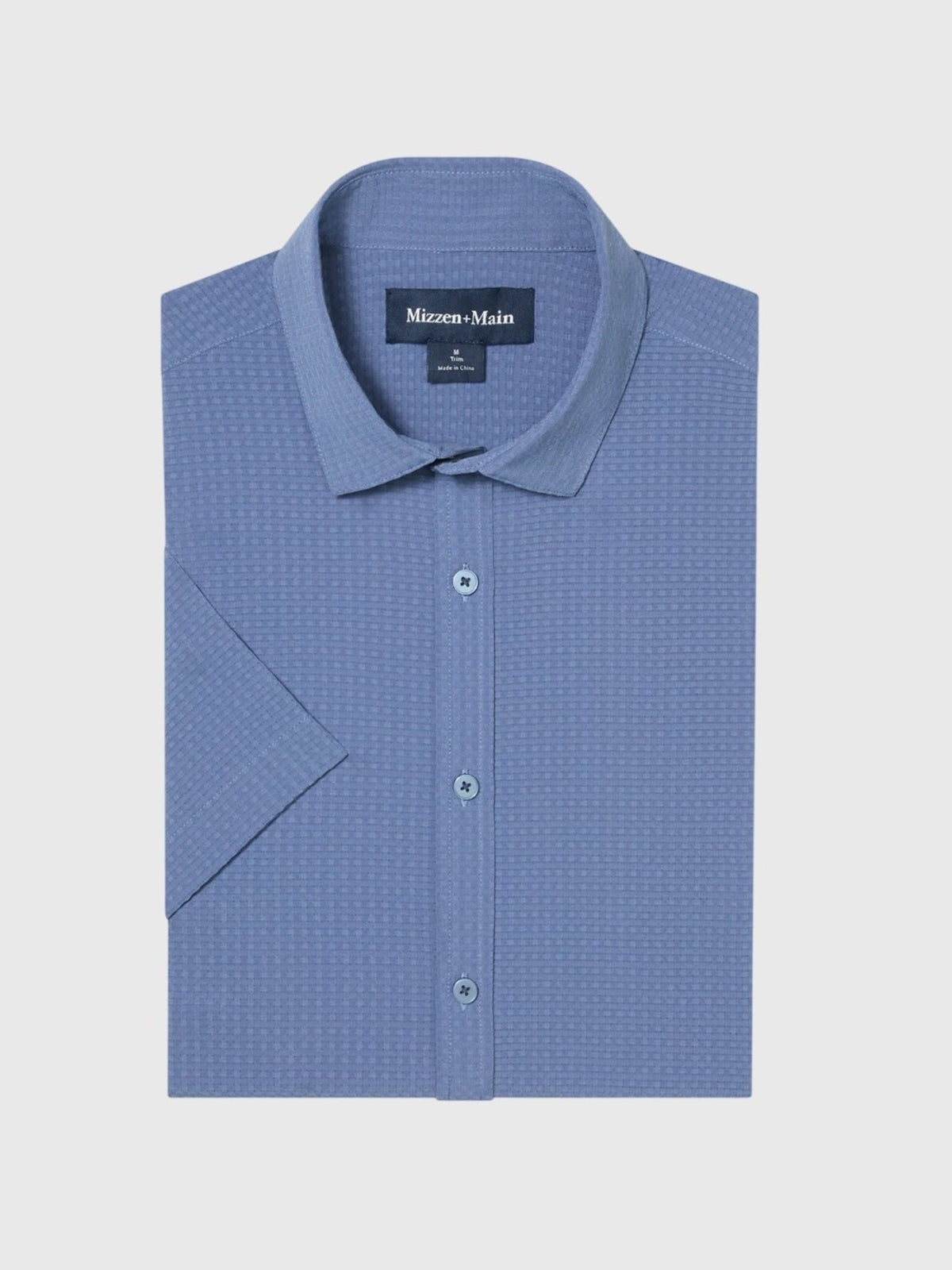 Mizzen+Main Men's Trim Porter Short Sleeve Shirt