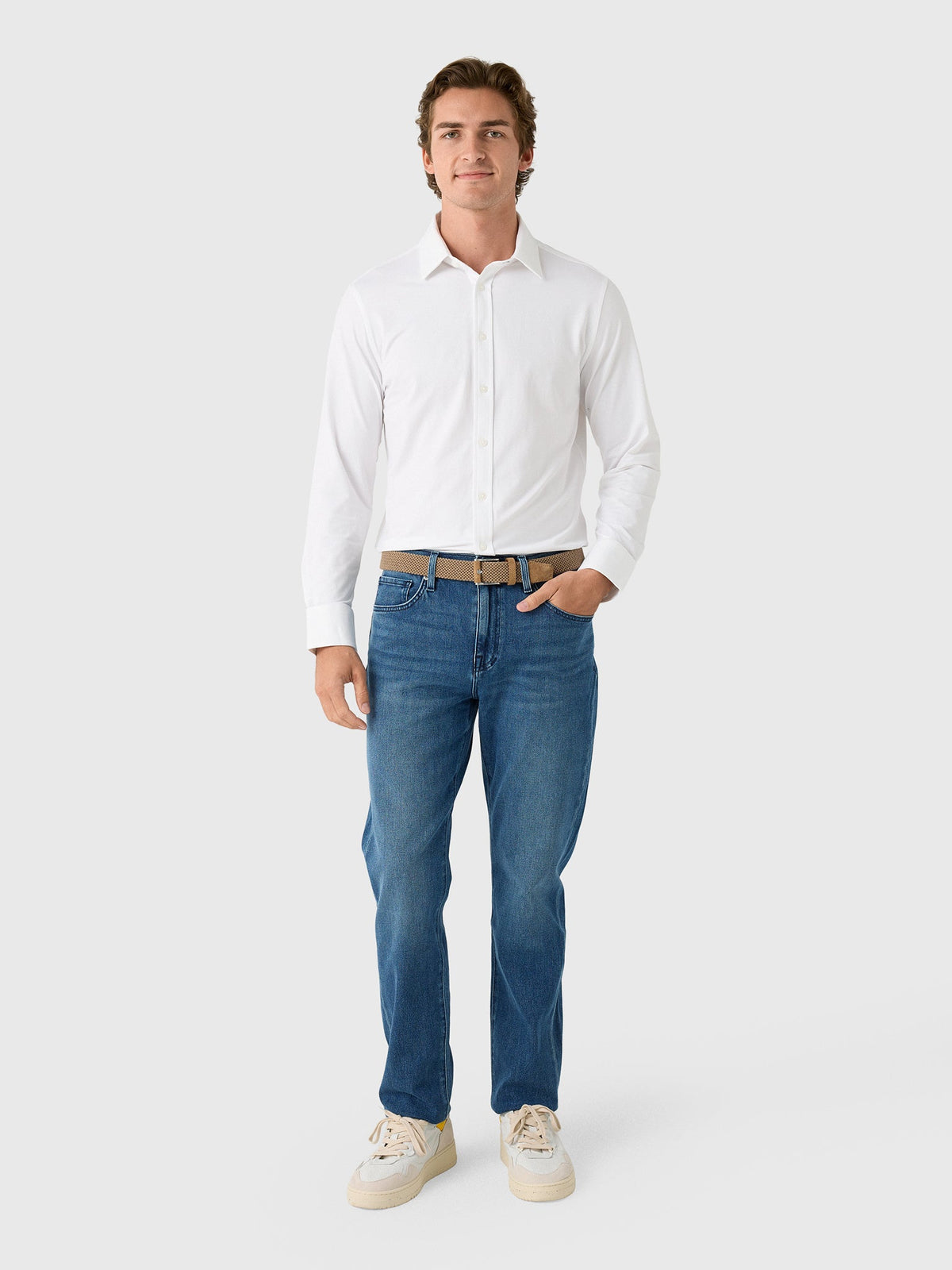 Mizzen+Main Men's Trim Newport Dress Shirt