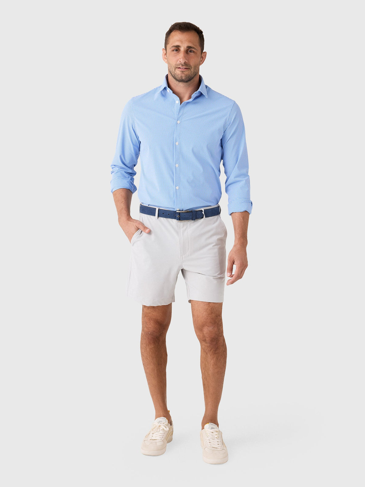 Mizzen+Main Men's Trim Leeward Dress Shirt