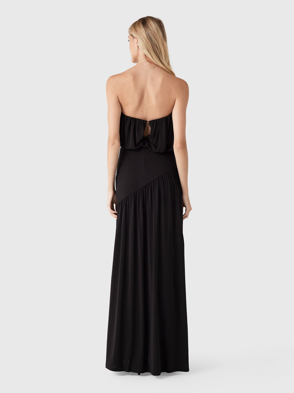 Third Form Women's Withheld Strapless Floor Length Dress
