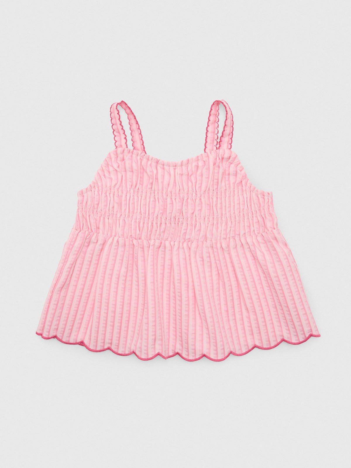 Design History Girls' Smocked Tank