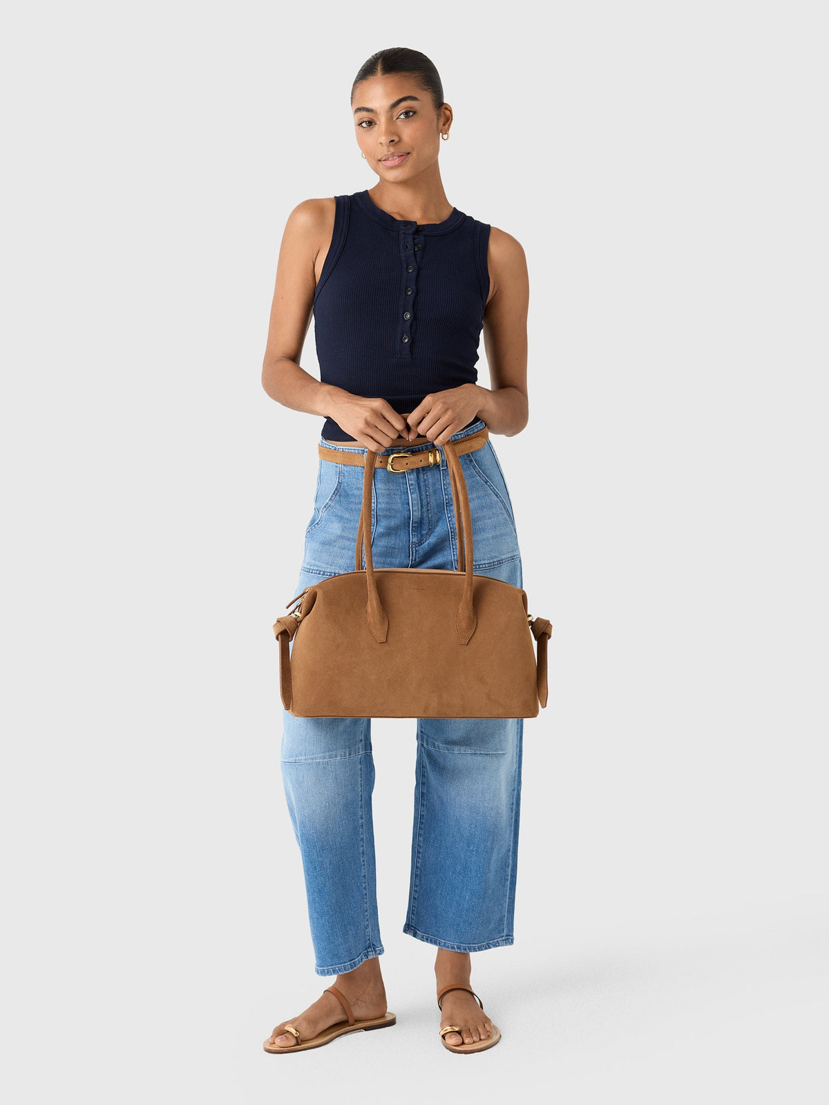 Le Jean Women's Utility Soft Barrel Jean