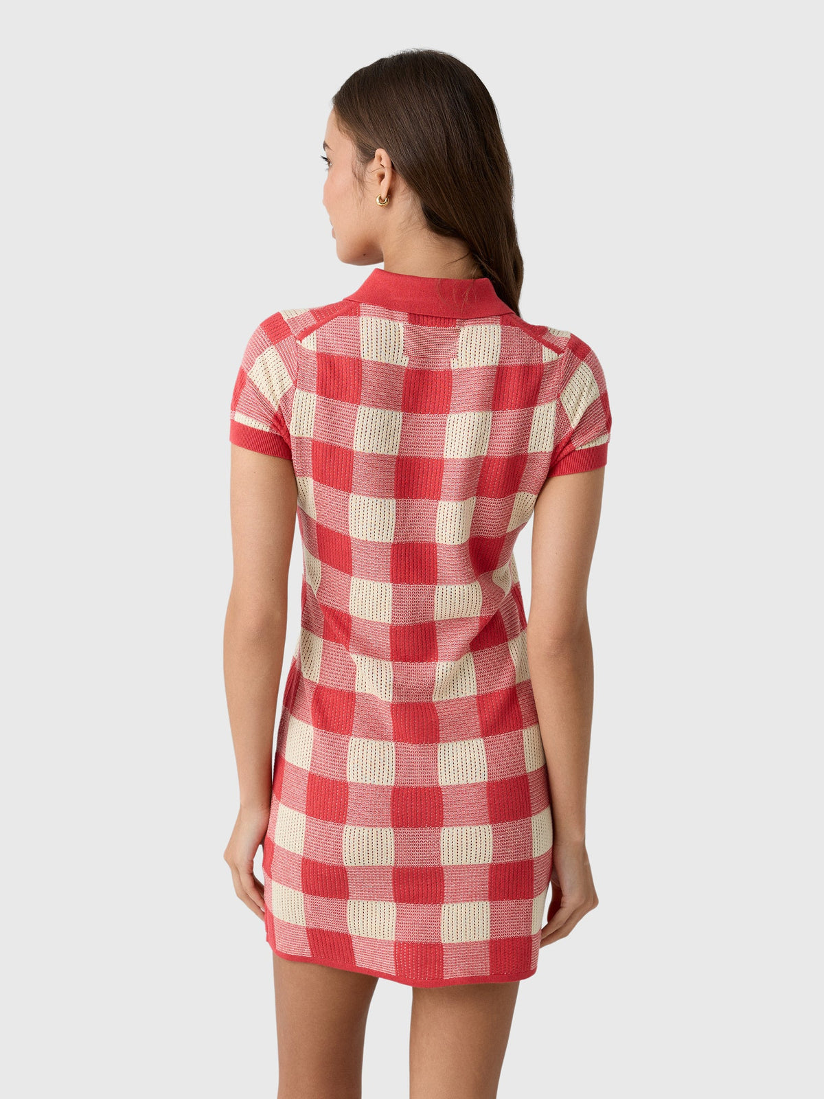 Guest In Residence Women's Gingham Polo Dress