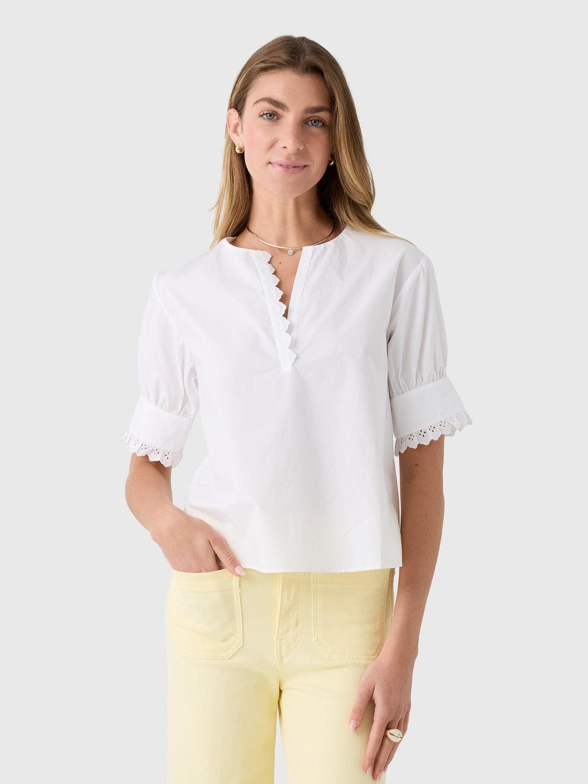 Frame Women's The Keepsake Popover Top