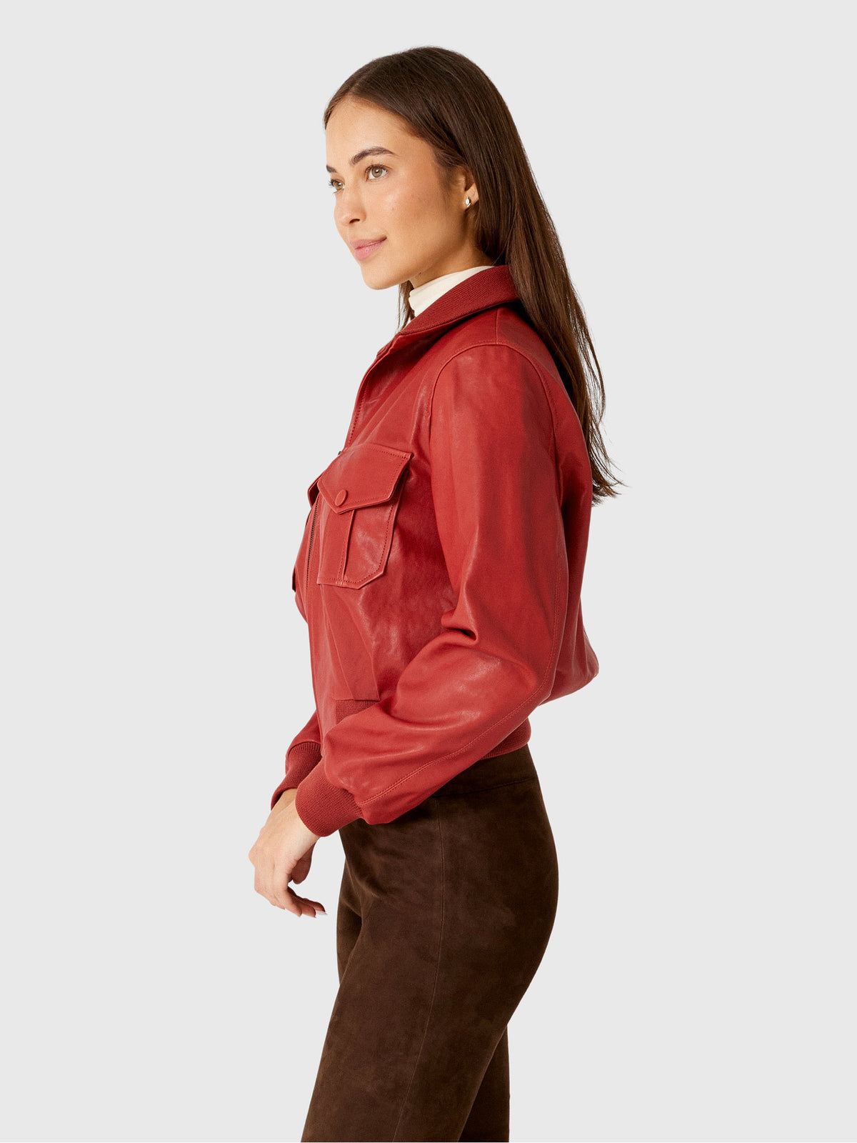 Frame Women's The Leather Ace Jacket