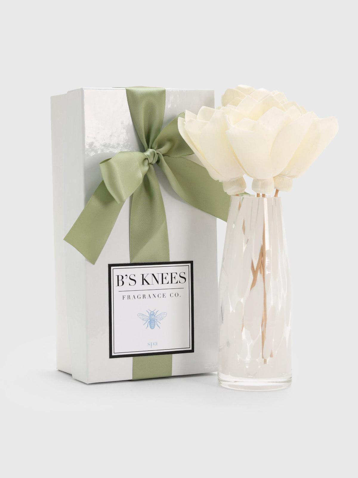 B's Knees White Confetti Diffuser