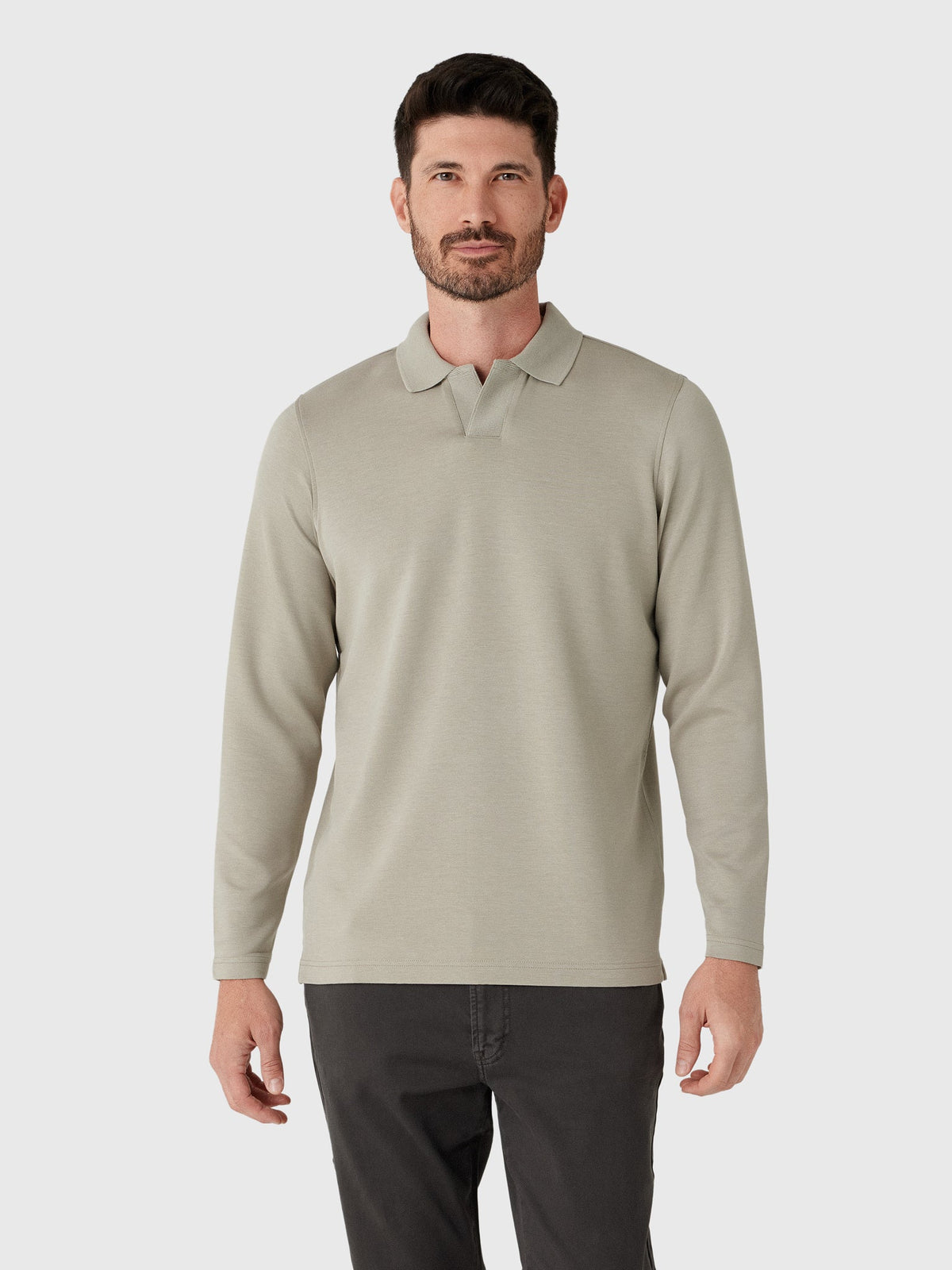 Rye51 Men's The Yates Long Sleeve Polo