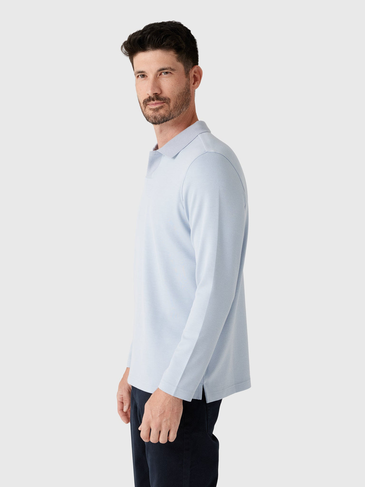 Rye51 Men's The Yates Long Sleeve Polo