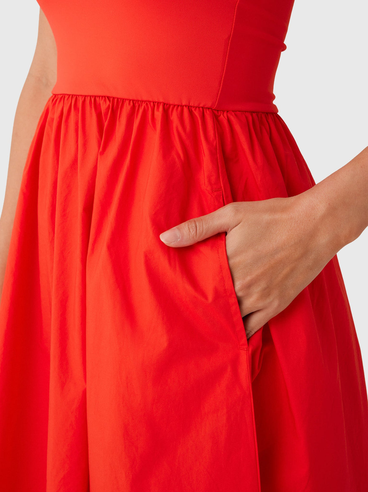 Z Supply Women's Sunsought Strapless Midi Dress