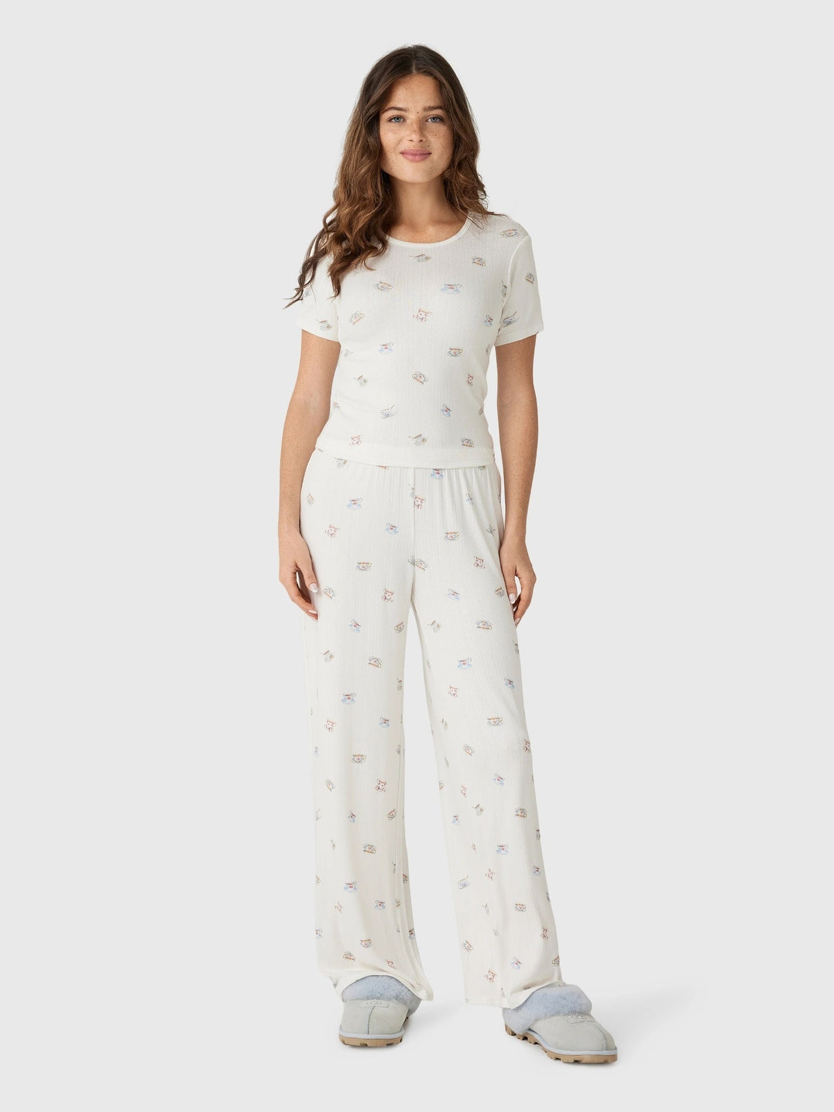 Z Supply Women's Tea Time Silky Pointelle Pant