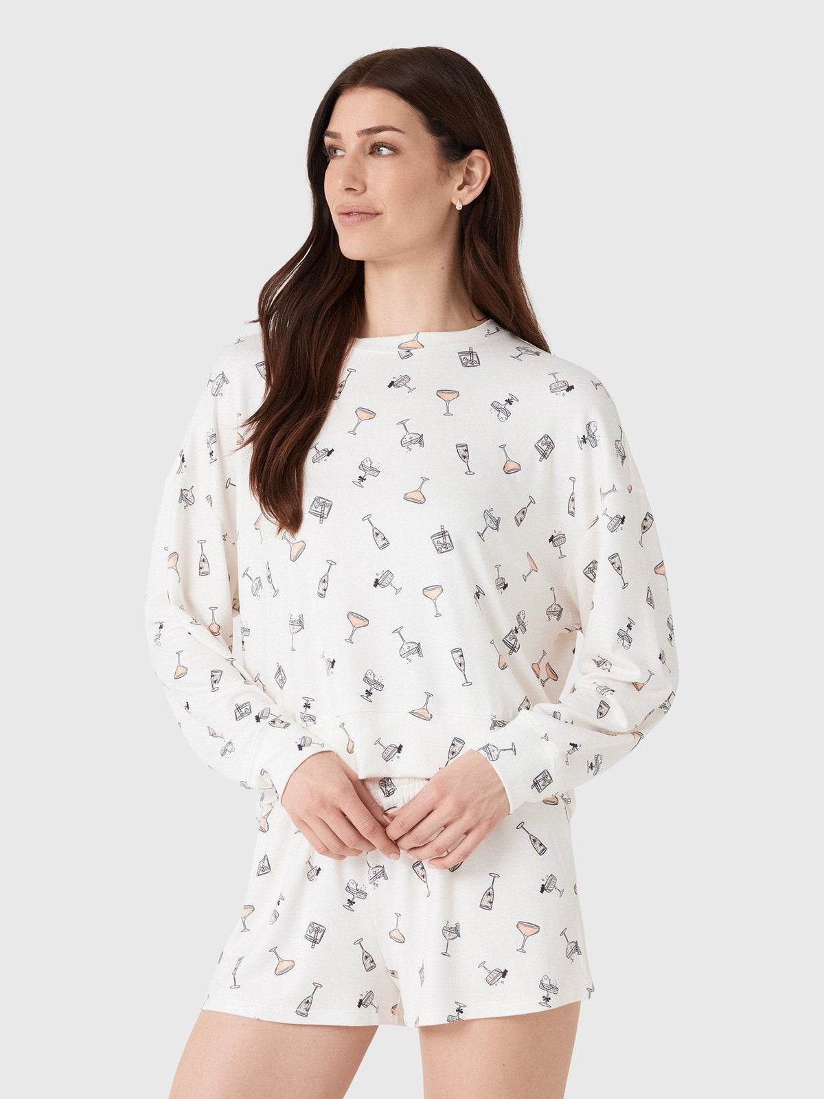 Z Supply Women's Ella Cocktail Long Sleeve Top