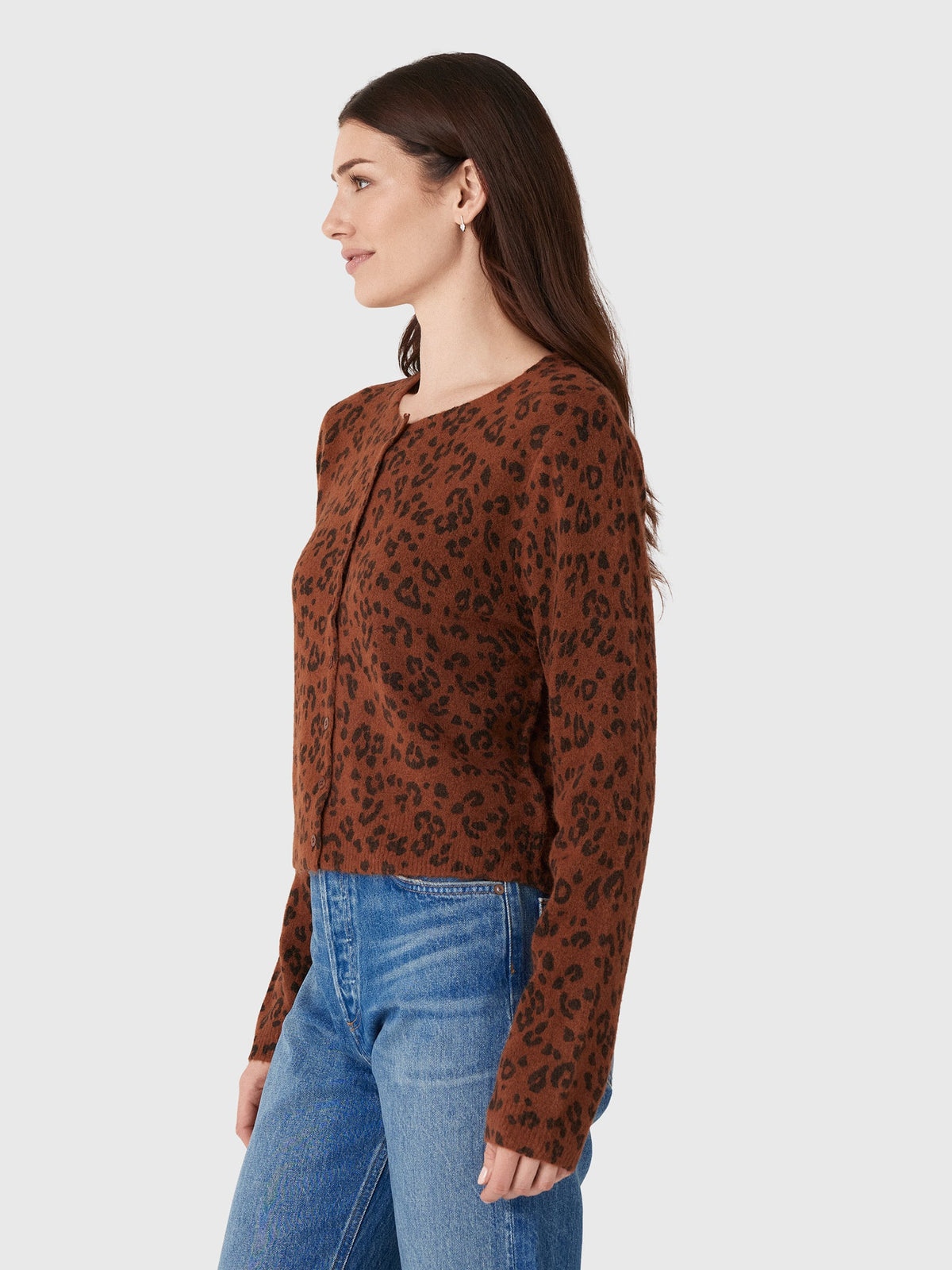 Z Supply Women's Medina Leopard Cardigan