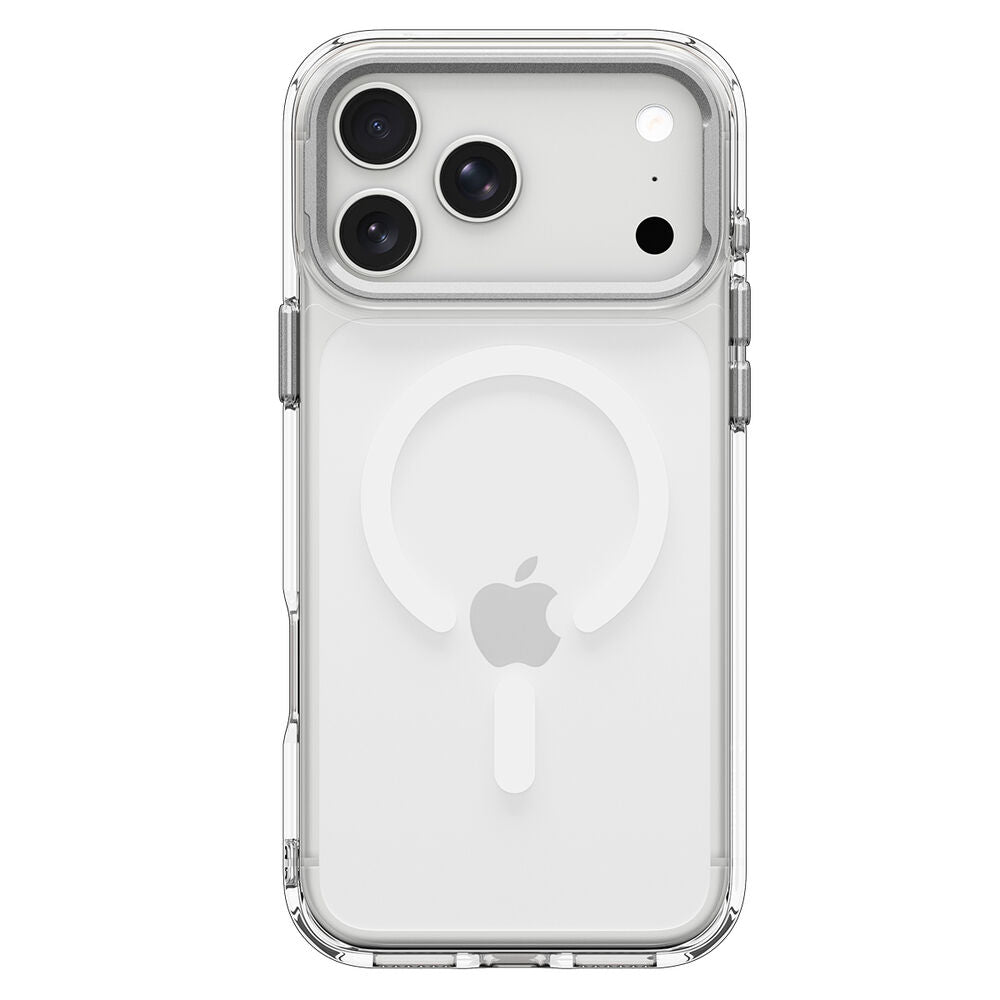SPIGEN Ultra Hybrid Optik S MagSafe Case for iPhone 18 Pro/17 Pro (Clear Case / Silver Ring)