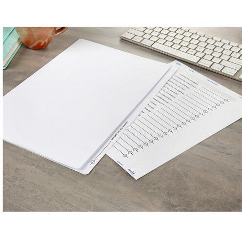 Avery Foolscap Manilla Folders (Pack of 10) - White