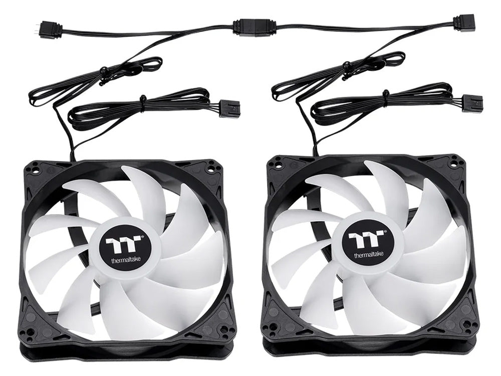 Thermaltake LE 120mm ARGB PWM Cooling Fan - Black Edition (3-Pack)