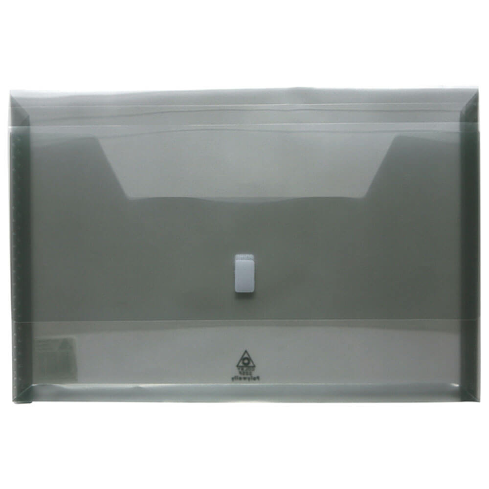 Colby Polywally Document Wallet (Foolscap) - Smoke