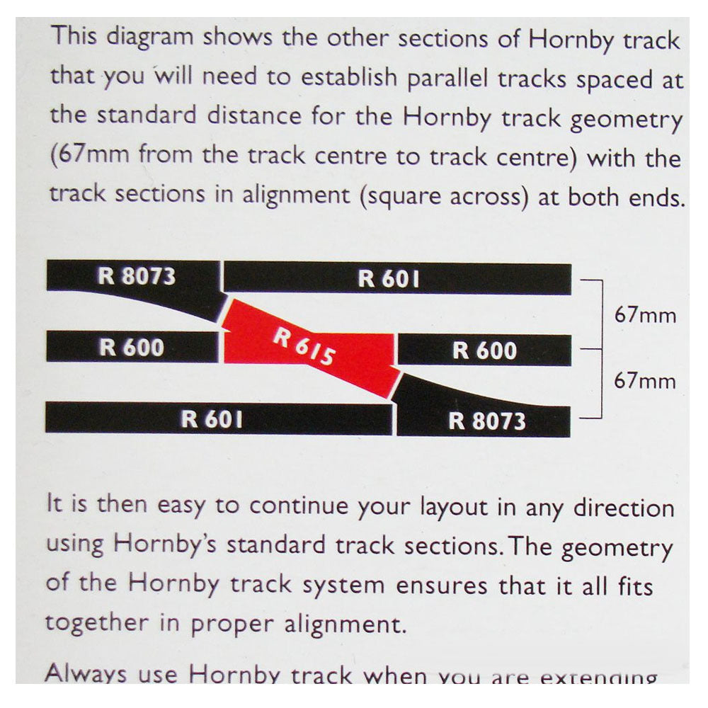 Hornby OO R/H Diamond Crossing