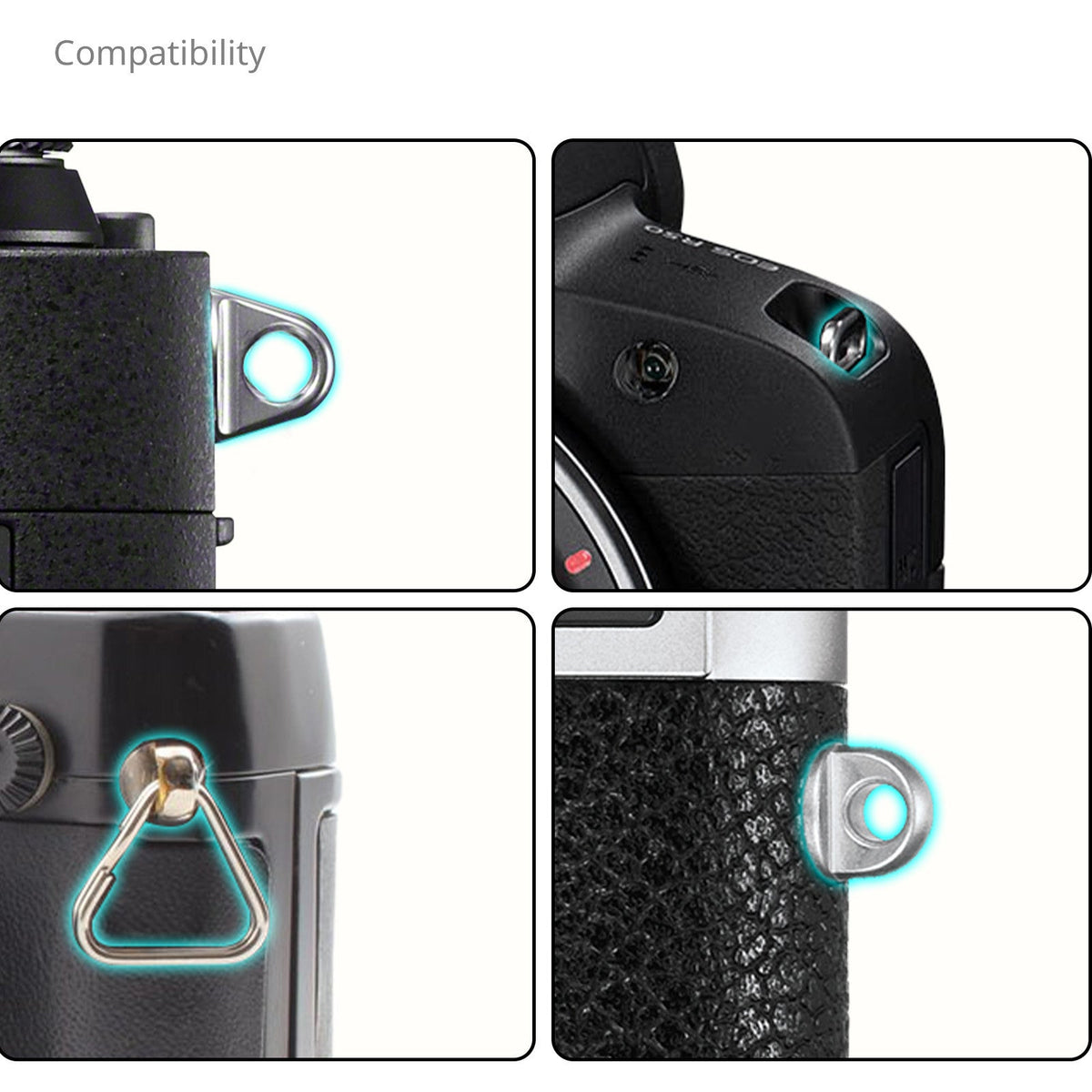 SmallRig Quick Release Shoulder Strap for Ricoh GR Series (Black) 5686