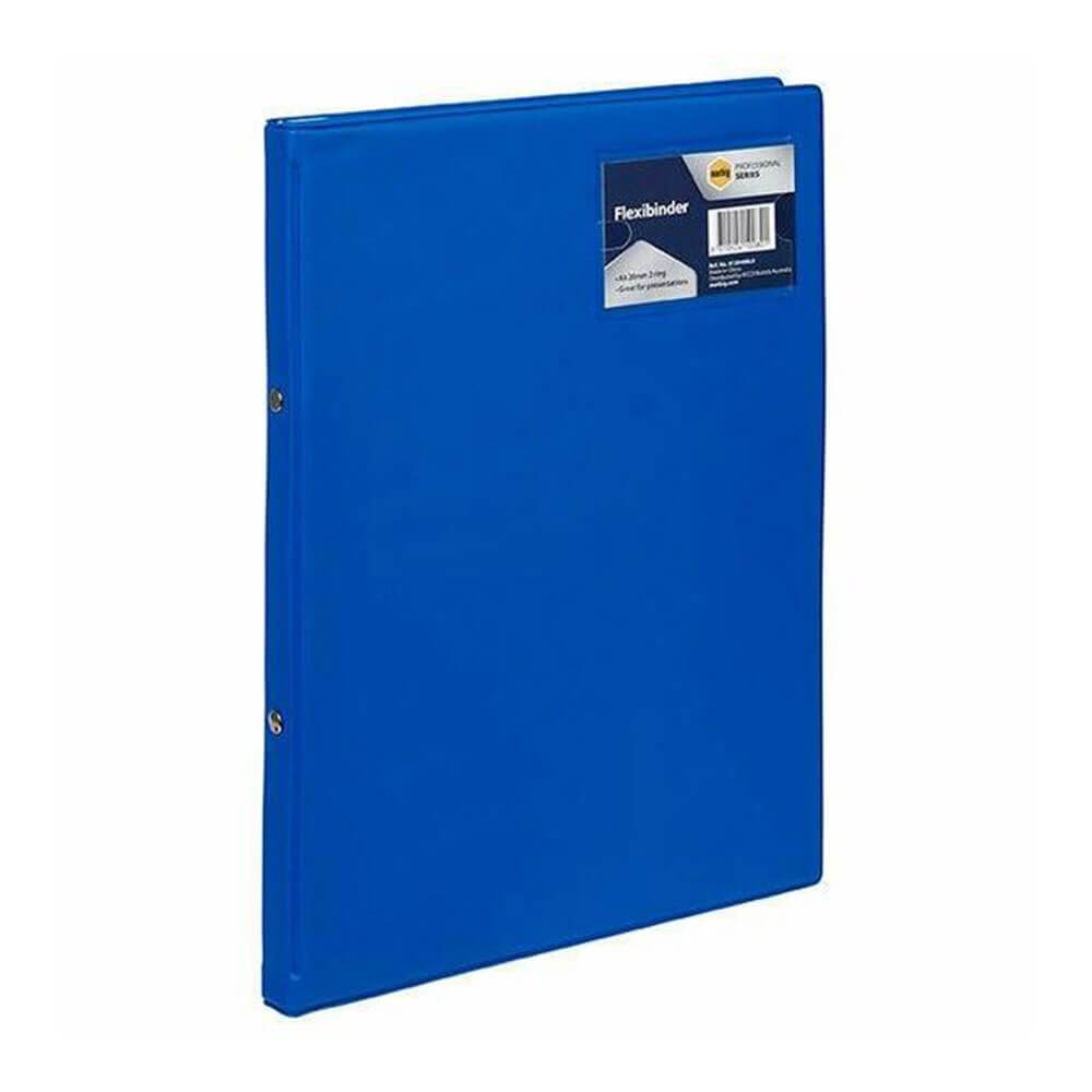 ESSELTE Marbig Flexi Binder A4 2R 20mm - Blue