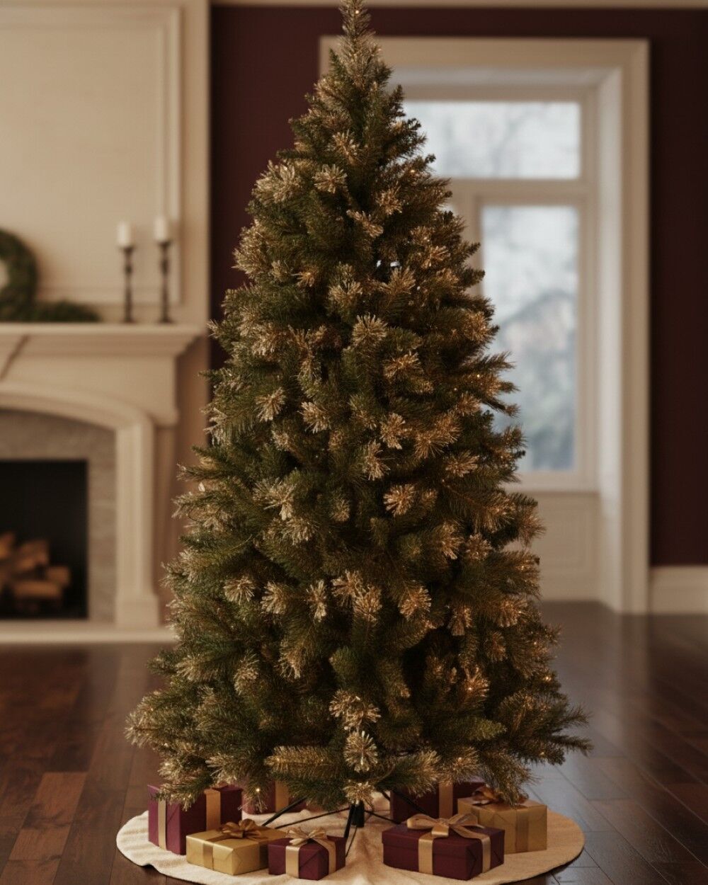 1.8m Rocky Mountain Evergreen Christmas Tree | 1077 Tips & Hinged Branches Green