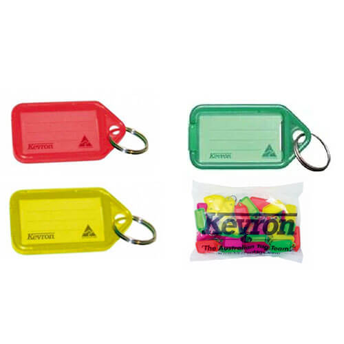 Kevron Key Accessories Key Tag Yellow Pack 50