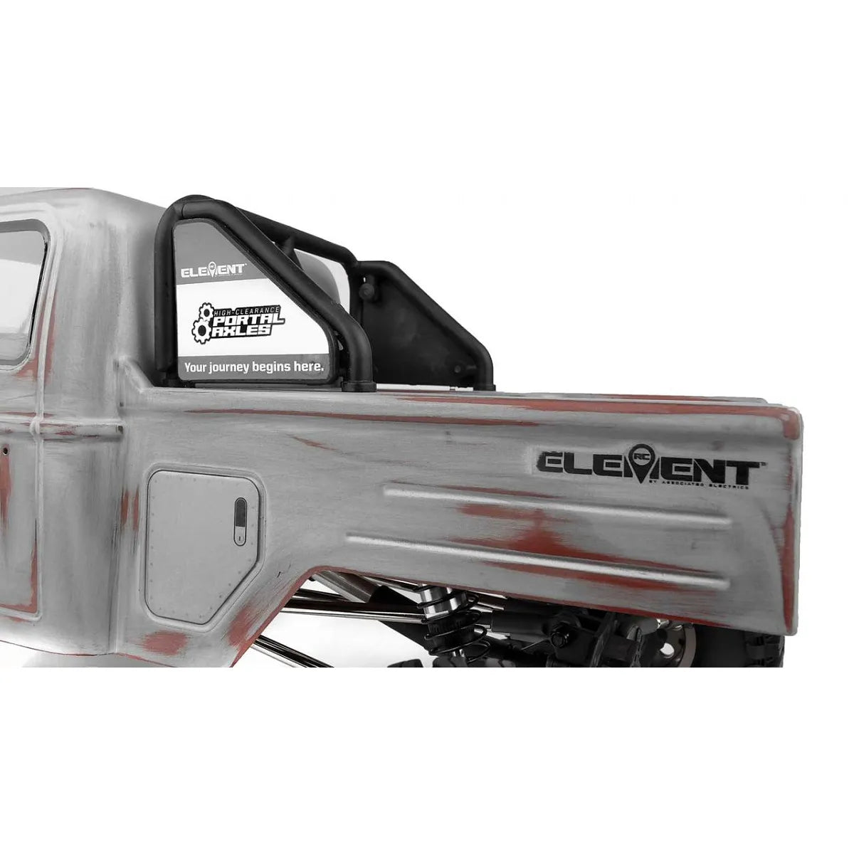Element RC Enduro Ecto Portal RC Rock Crawler Electric 4WD 1/10 Scale RTR - Grey