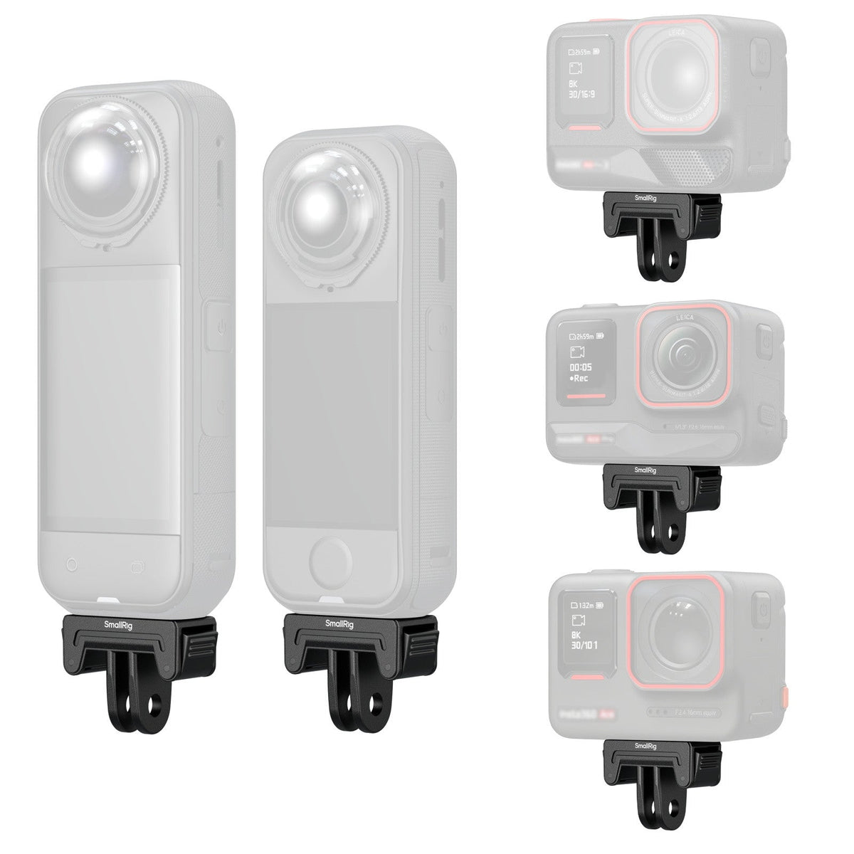 SmallRig Quick Release Mount Adapter for Insta360 X5 / X4 Air / Ace Pro 2 / Ace Pro / Ace 6303