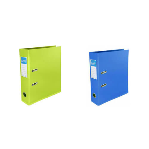 Bantex Lever Arch File 70mm A4 (Fruit Colours) - Blueberry